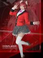 Kakegurui Yumemite Yumemi 100cm Long Pink Straight Cosplay Wigs