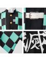Kid Demon Slayer Tanjirou Kamado kimono Cosplay Costume