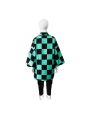 Kid Demon Slayer Tanjirou Kamado kimono Cosplay Costume