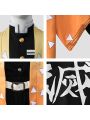 Kid Demon Slayer Zenitsu Agatsuma kimono Cosplay Costume