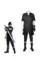 Kingsglaive Final Fantasy XV Noctis Black leather Cosplay  Costume