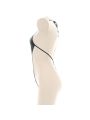 Leather Bikini Strappy Halterneck Underwear Cosplay Costume