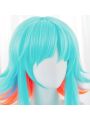 LOL KDA Neeko Cosplay Wigs Bule Mixed Organe Wigs