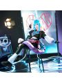 LOL KDA Neeko Cosplay Costume