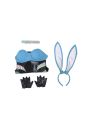 LOL KDA Akali Bunny Girl Cosplay Costume