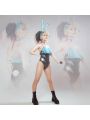LOL KDA Akali Bunny Girl Cosplay Costume