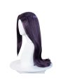 Anime LOL Arcane Caitlyn Plicewoman Purple Long Straight Cosplay Wigs
