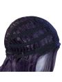 Anime LOL Arcane Caitlyn Plicewoman Purple Long Straight Cosplay Wigs