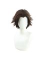 LOL Arcane Viktor Dark Brown Short Cospaly Wigs