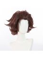 LOL Arcane Viktor Dark Brown Short Cospaly Wigs