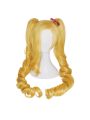 LOL Christmas Jinx Game Cosplay Wigs Long Gloden Woman Wigs