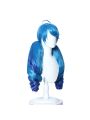 LOL Gwen Blue Gradient Ponytail  Wavy Long Cosplay Wigs