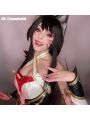 LOL Immortalized Legend Ahri Cosplay Costume