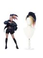 LOL KDA BADDEST Akali  Blue Mixed Yellow Long Cosplay Wigs