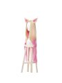 LOL KDA BADDEST Nine Tailed Fox Ahri Blond Mixed Pink Long Cosplay Wigs