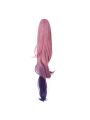 LOL KDA BADDEST Seraphine Pink Mixed Purple Long Ponytail Cosplay Wigs