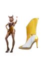 LOL KDA Nine-Tailed Fox Ahri Prestige Cosplay Shoes 
