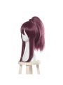 LOL KDA Skin Akali Purple Ponytail Long Cosplay Wigs