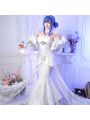 LOL League of Legends Crystal Rose Sona Cosplay Costume