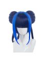 LOL Porcelain Lux Skin Dark Bule Cospaly Wigs