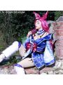 lol Snow Moon Ahri Cosplay Costume