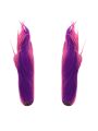 LOL Star Guardian Xayah Pink Mixed Purple Long Cosplay Wigs