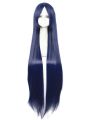 League Of Legends the Nine-Tailed Fox Ahri Long Deep Blue Game Cosplay Woman Wigs