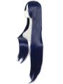 League Of Legends the Nine-Tailed Fox Ahri Long Deep Blue Game Cosplay Woman Wigs