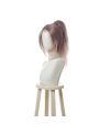 LOL True Damage Akali Gray Mixde White Ponytail Cosplay Wigs