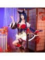 LOL Wild Rift The Nine-Tailed Fox Ahri Cosplay Costume