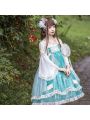 Lolita Cute Sweet Dress 3 Colors Cosplay Costume