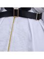 Love And Deepspace Battle Suit Xavier White Female Cosplay Costume
