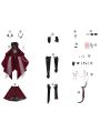 Love and Deepspace Beyond Cloudfall Scarlet Passion Cosplay Costume