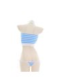 Love Hollow Striped Bikini Cosplay Costume