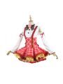 Love Live Bouquet Awaken Yazawa Nico Bright Red Dress Anime Cosplay Costumes 