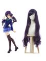Love Live! Little Devil Awaken Nozomi Tojo Anime Wigs Long Curly Purple Cosplay Wigs ML235