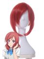 Love Live! Maki Nishikino Orange Short Cosplay Wigs