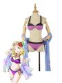 Love Live Sunshine Angel Aqours Unawaken Mari Ohara Purple Swimsuit Anime Cosplay Costumes