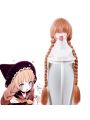 Magical Girl Raising Project Tsubame Murota Top Speed Orange Synthetic Cosplay Wigs 