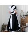 Maid Outfit Cute Uniform Long Sleeve And Short Sleeve Cosplay Costume 