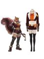 Marvel Rivals Doreen Allene Green Squirrel Girl Cosplay Costume