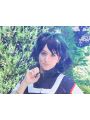 My Hero Academia Izuku Midoriya Fluffy Green and Black Gradient Hair Cosplay Wigs