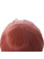 DDLC Monika Super Long Deep Pink Curly Synthetic Cosplay Wigs