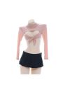 Modal Sexy Underwear Pink Cosolay Costume
