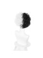 Movie Cruella Cruella de Vil White And Black Wavy Cosplay Wigs