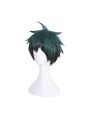 My Hero Academia Izuku Midoriya Fluffy Green and Black Gradient Hair Cosplay Wigs