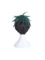 My Hero Academia Izuku Midoriya Fluffy Green and Black Gradient Hair Cosplay Wigs