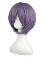 35cm The Melancholy Of Haruhi Suzumiya Nagato Yuki Cosplay Wigs Short Purple Woman Wigs