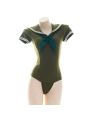 Navy Green One-piece Suit Cosplay Costume