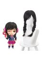 OW Academy D․Va Hana Song Black ponytail Cosplay Wigs